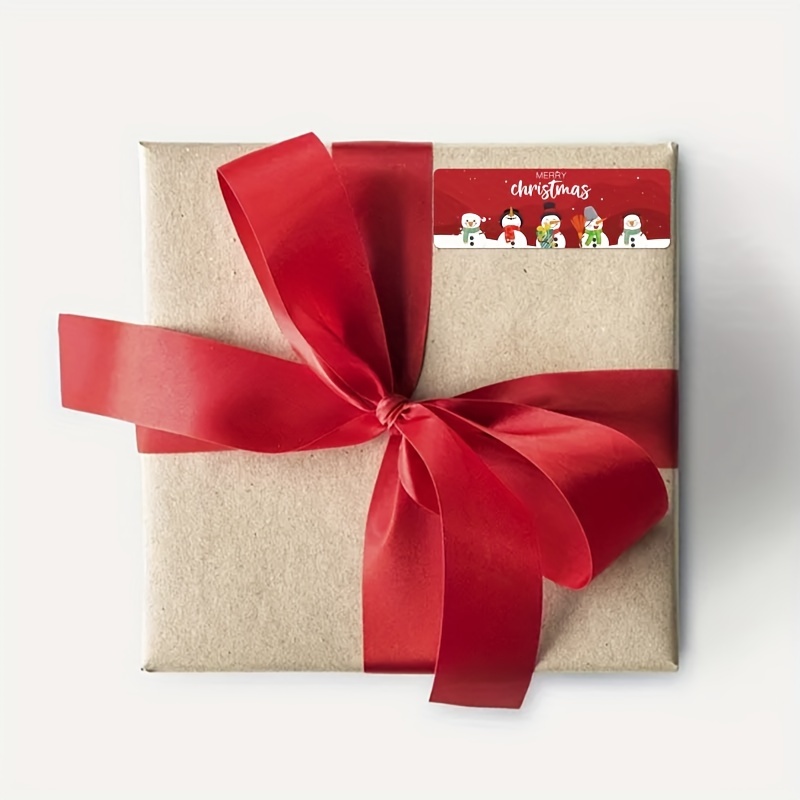 120pcs Xmas Stickers Santa Claus Packaging Seals