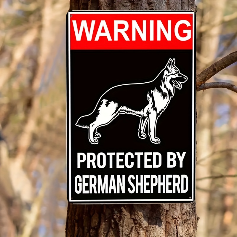 Beware of Dogs Rustic Metal Staked Yard Warning Sign 21 to 33 