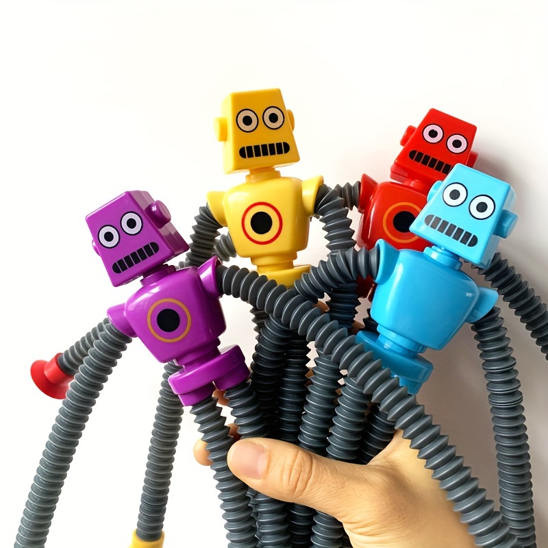 Acquista Ventosa Varietà Robot Cartone animato Animale carino Tubo  telescopico Decompressione Comfort sensoriale Tubo giocattolo Sfiato per  bambini