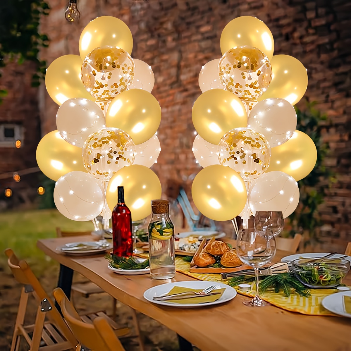 Support de Ballon de Table Porte Bâton de Ballon avec de Bureau Support  pour Fête Anniversaire Mariage Décoration 2 Sets : : Cuisine et  Maison