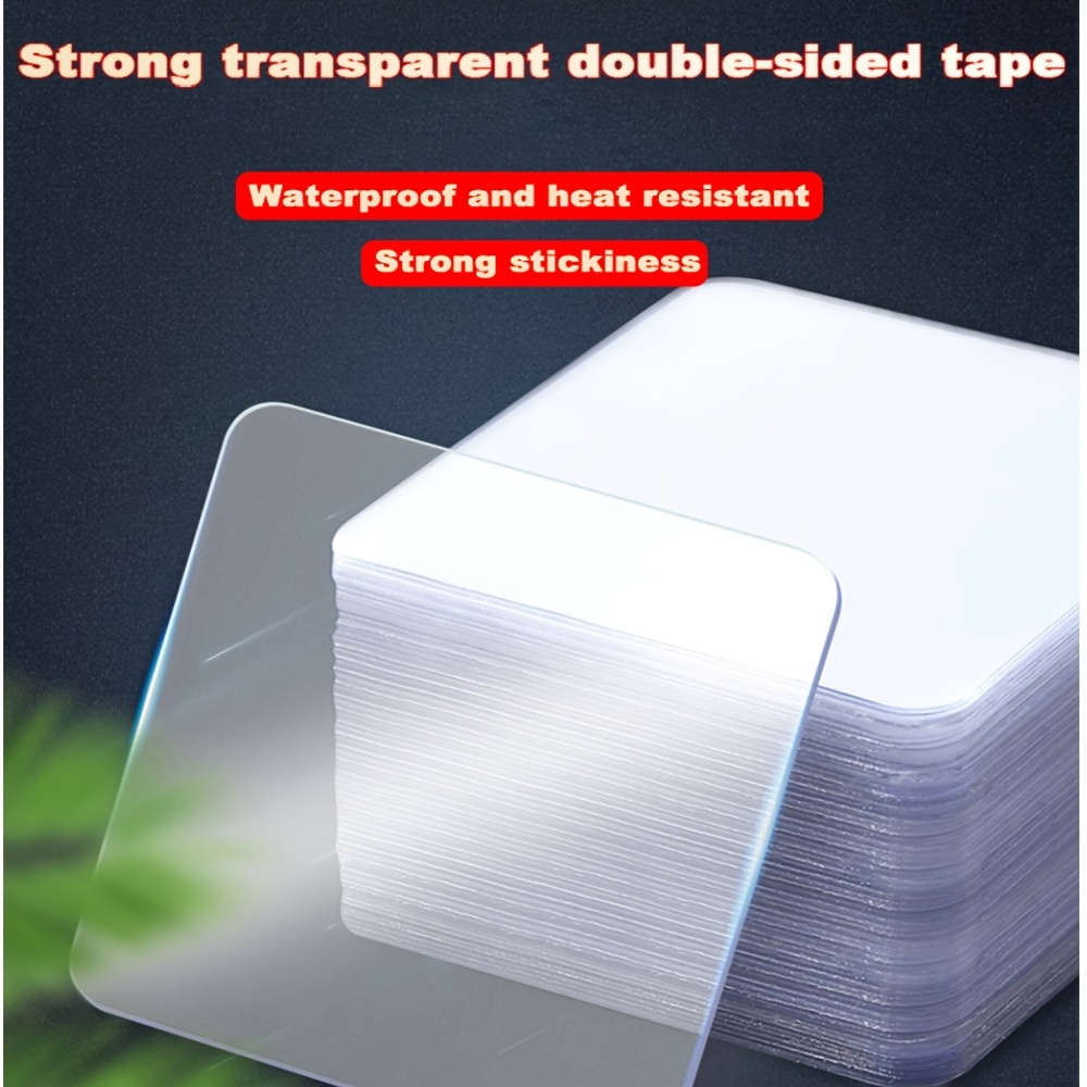 60 piezas de cinta Velcro reutilizable autoadhesiva súper fuerte
