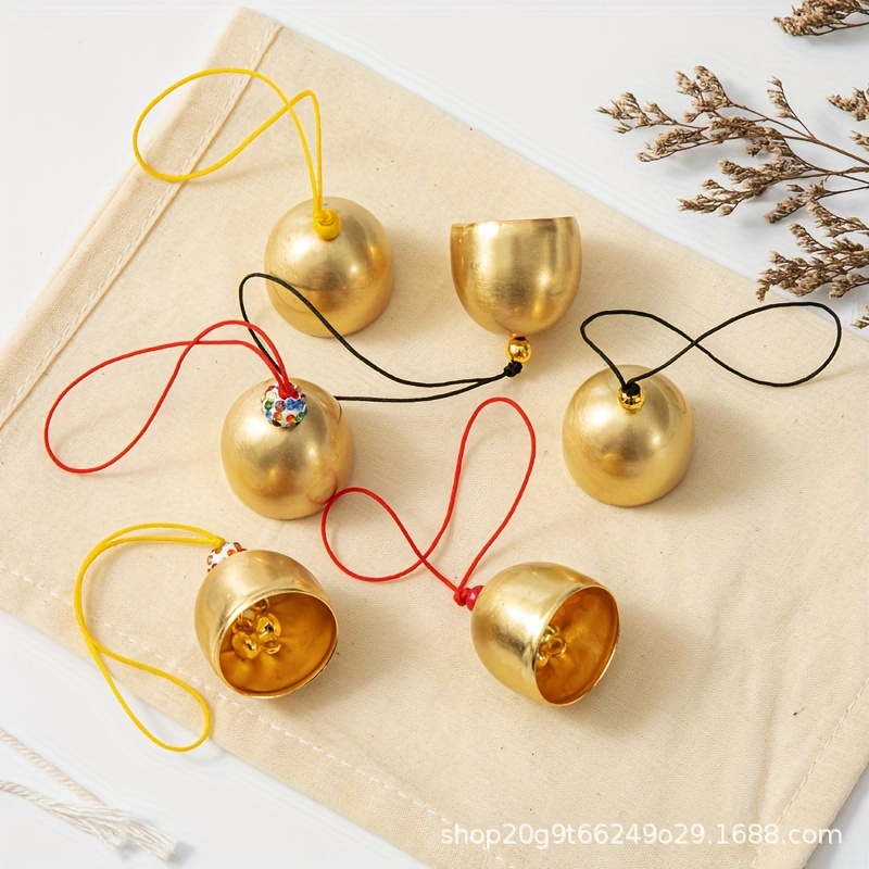 Christmas Golden Jingle Bells Christmas Bells With Loud - Temu