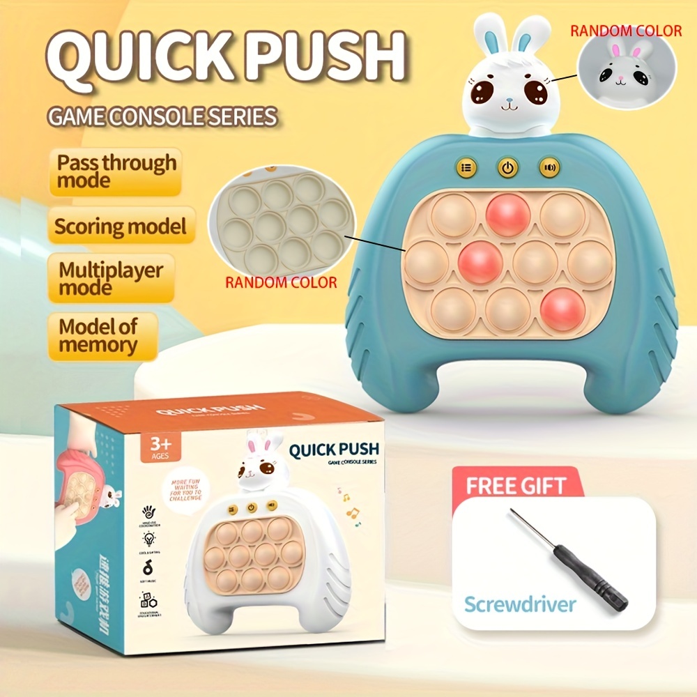 Memory Match Game - Quick Push - Game Console Series - Fidget