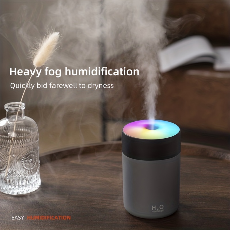 Humidificateur Usb Diffuseur Dhuile Aromatique Lcd Veilleuse - Temu Canada