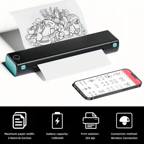 Portable Printer - Temu