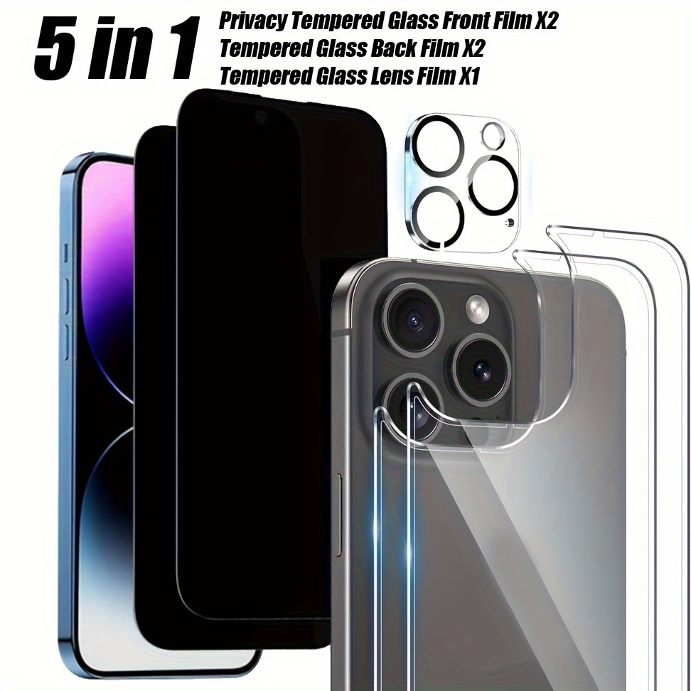 8 In1 Protector De Pantalla Para IPhone 14 Pro Max - Temu