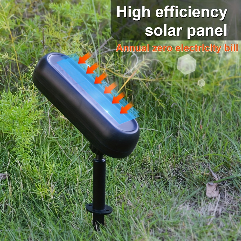 Solar Spot Lights Outdoor 2 Lighting Modes Solar Landscape Temu