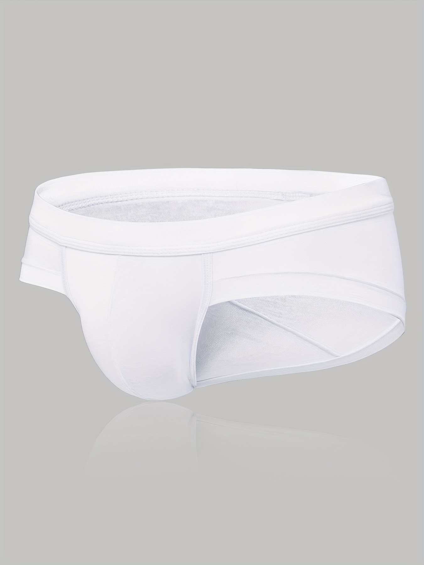 Men's Underwear Modal Fabric Briefs Breathable Soft Comfy - Temu