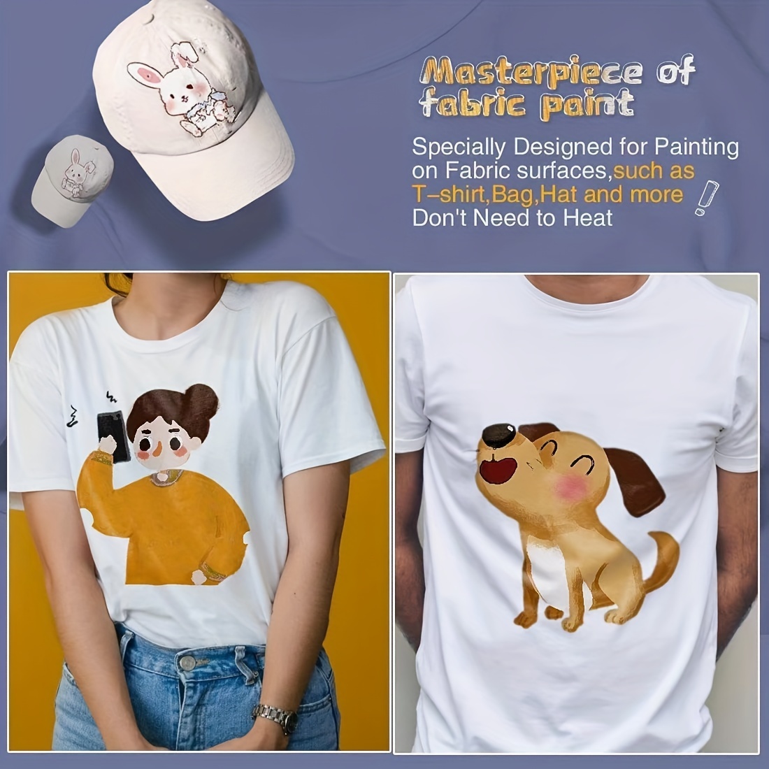 1pc textile painting pigment set with 6 brushes 1 palette 12 24 colors aluminum tube color set textile diy hand drawn creative making for students painting art supplies beginner art tools perfect for christmas gift decoration details 6