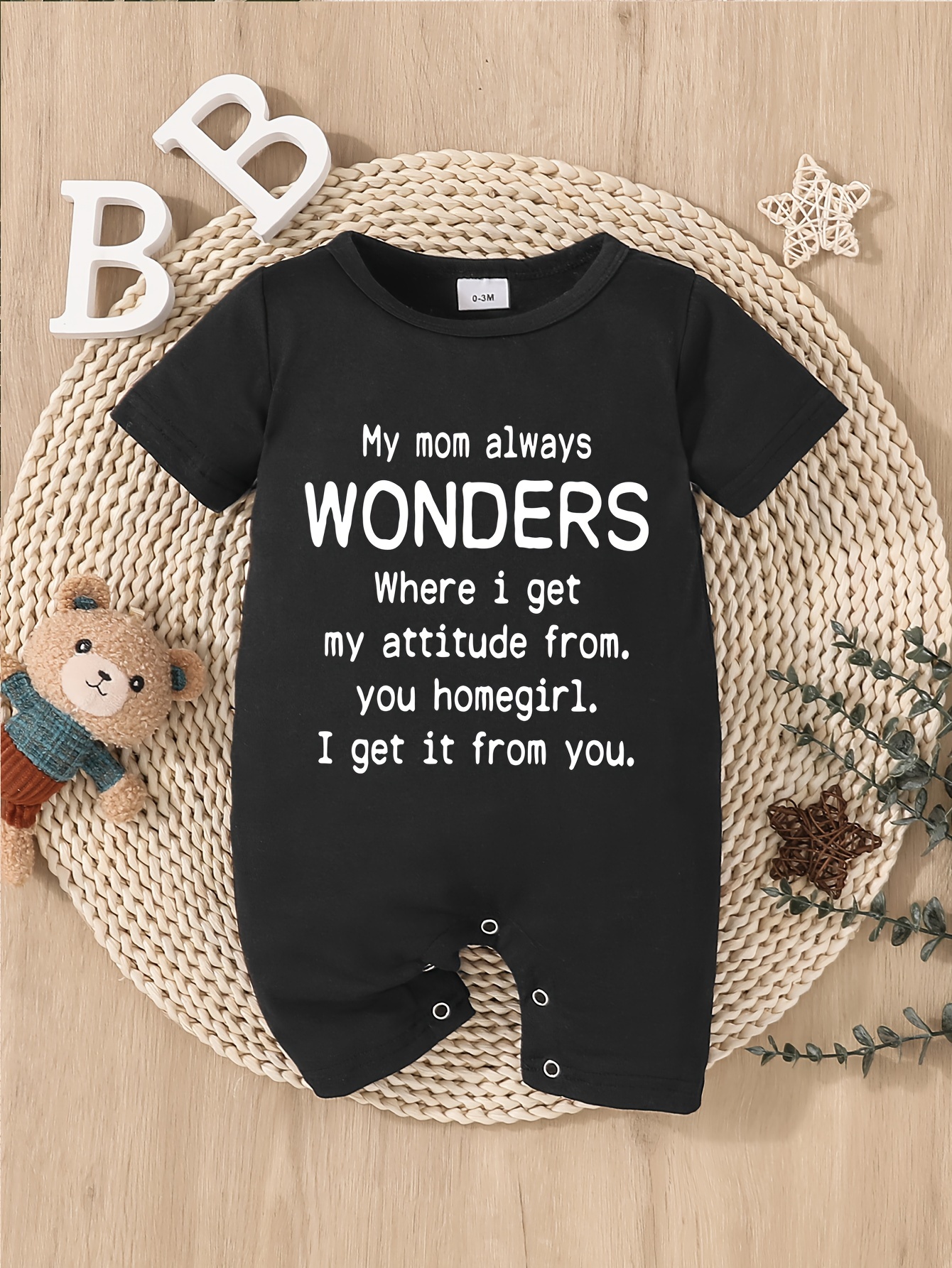 Baby Romper Bodysuit Diaper Jumpsuit Extended Film Bodysuit - Temu