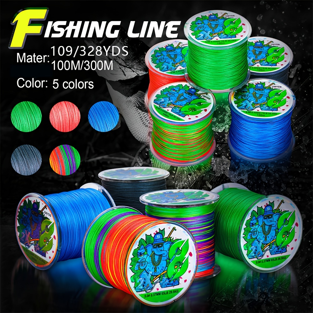 Braided Fishing Line, 8 Strands Abrasion Resistant Braided Lines