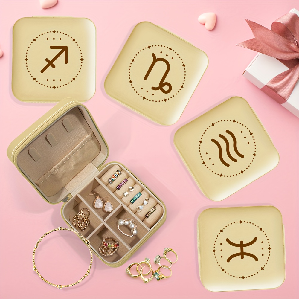 Monogrammed Travel Jewelry Box - Personalized Brides