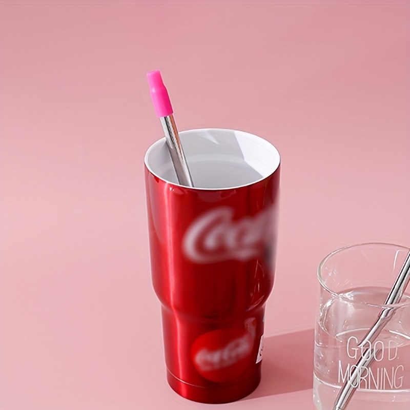 Portable Retractable Straw With Silicone Nozzle Portable - Temu