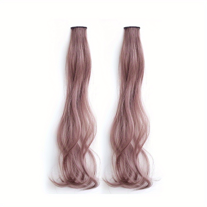 Y2K Long Wavy Hair Dust Brown