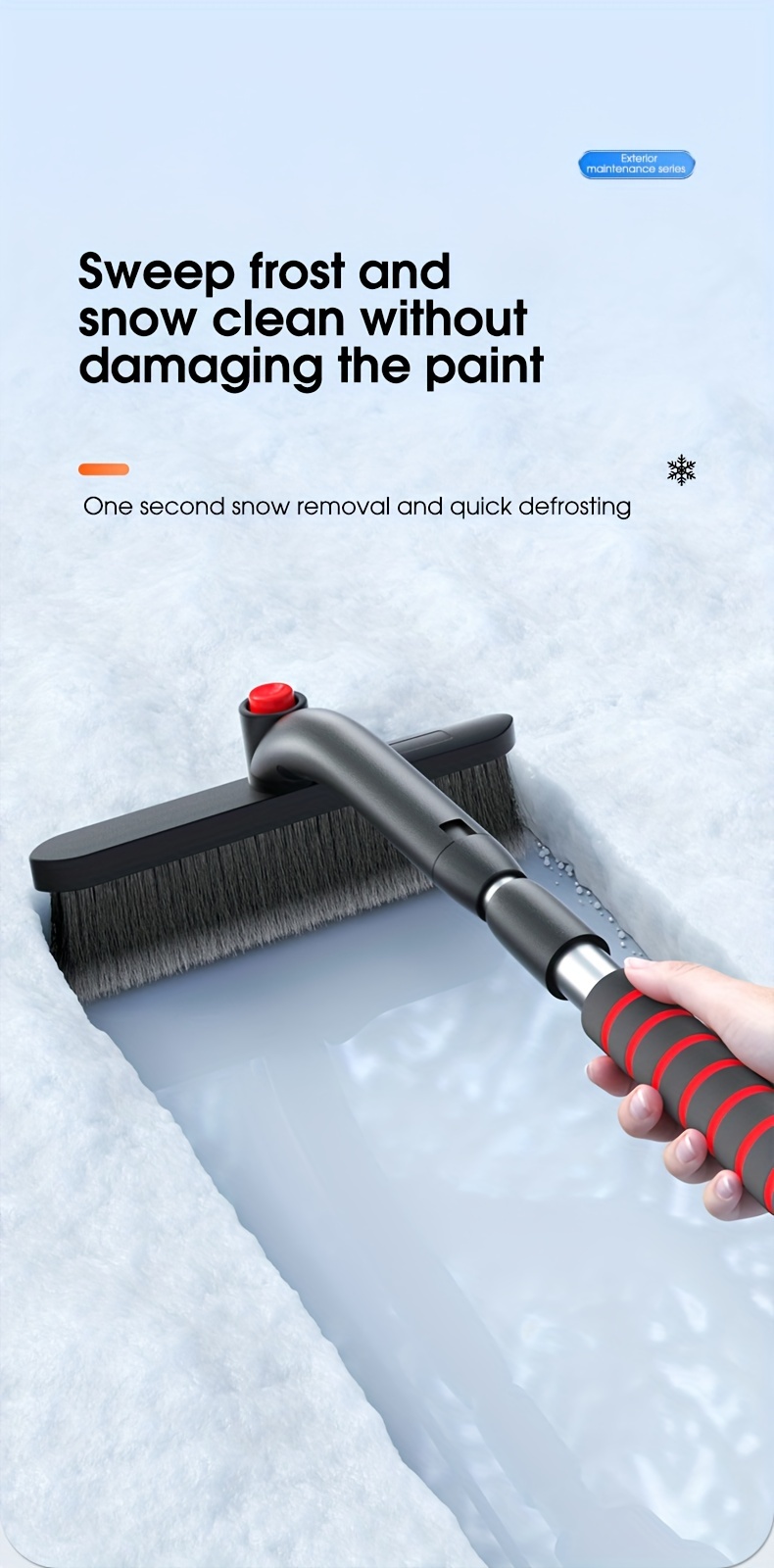 Winter Auto Eiskratzer Schneebürste Autofensterentfernung Clean