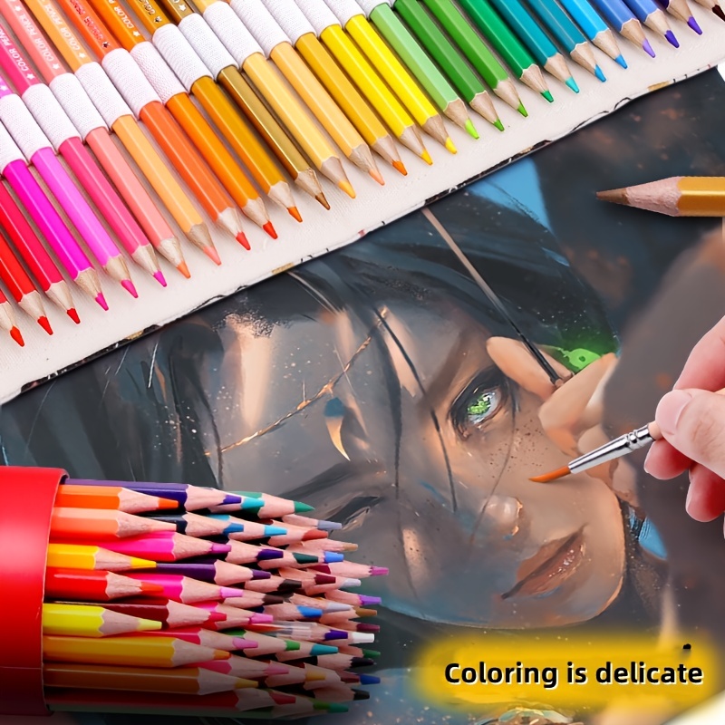 Colored Pencils with Metal Box 180 Unique Coloured Pencils – Magical Little  Minds