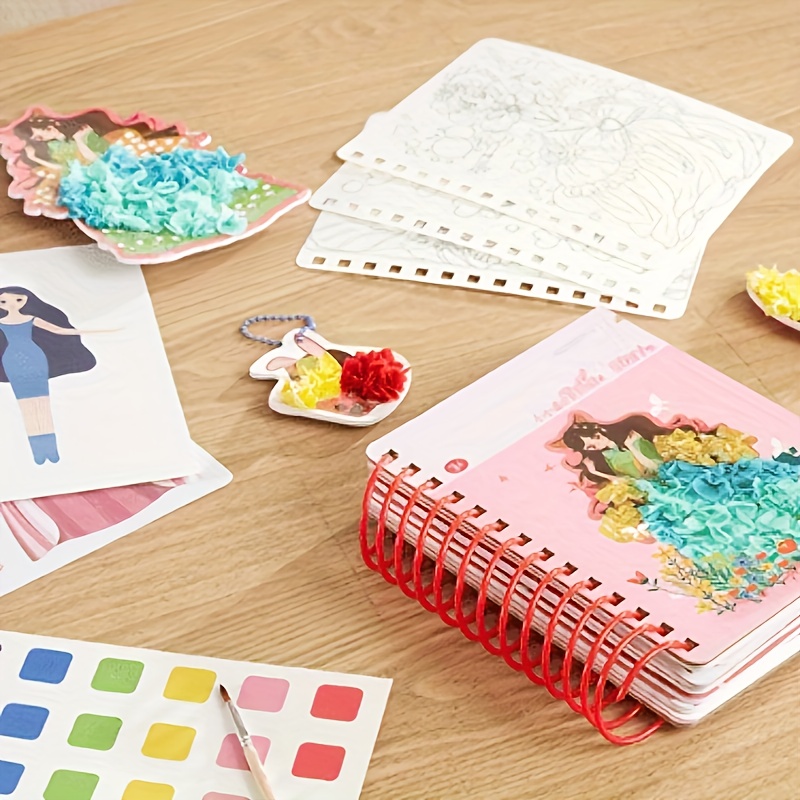 Kawaii Nail Art Adesivo para Crianças, Brinquedos Princess Beauty