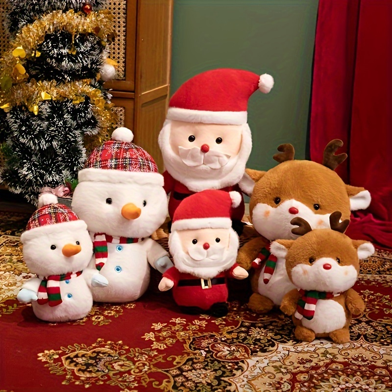 Christmas old man snowman elk Christmas doll Christmas doll