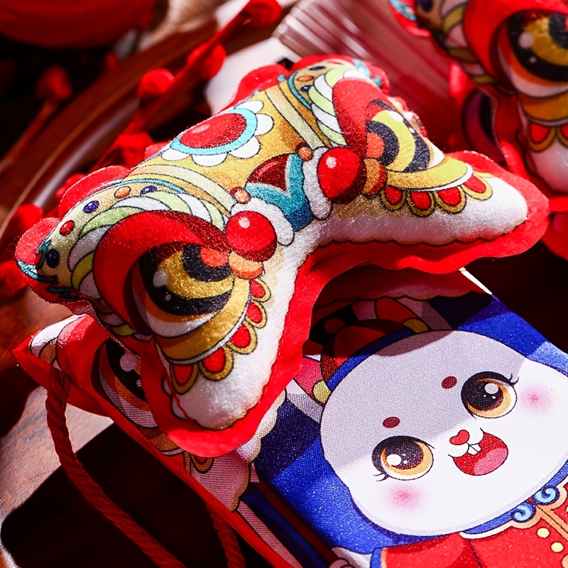 Chinese Red Money Envelopes for Lunar New Year, Good Luck (3.5 x