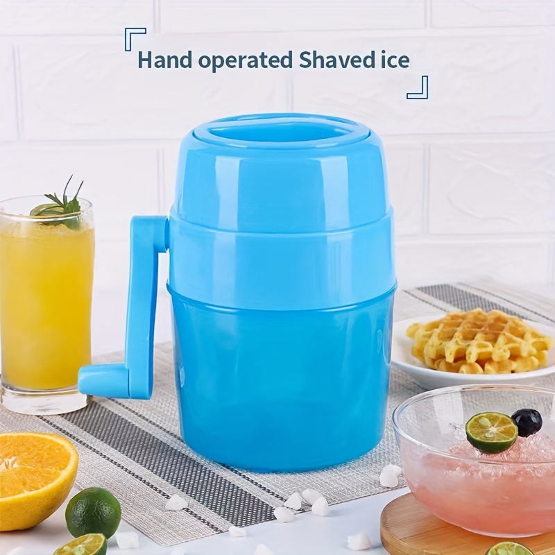 Manual Ice Shaver Household Small Crushed Ice Machine Hand-cranked