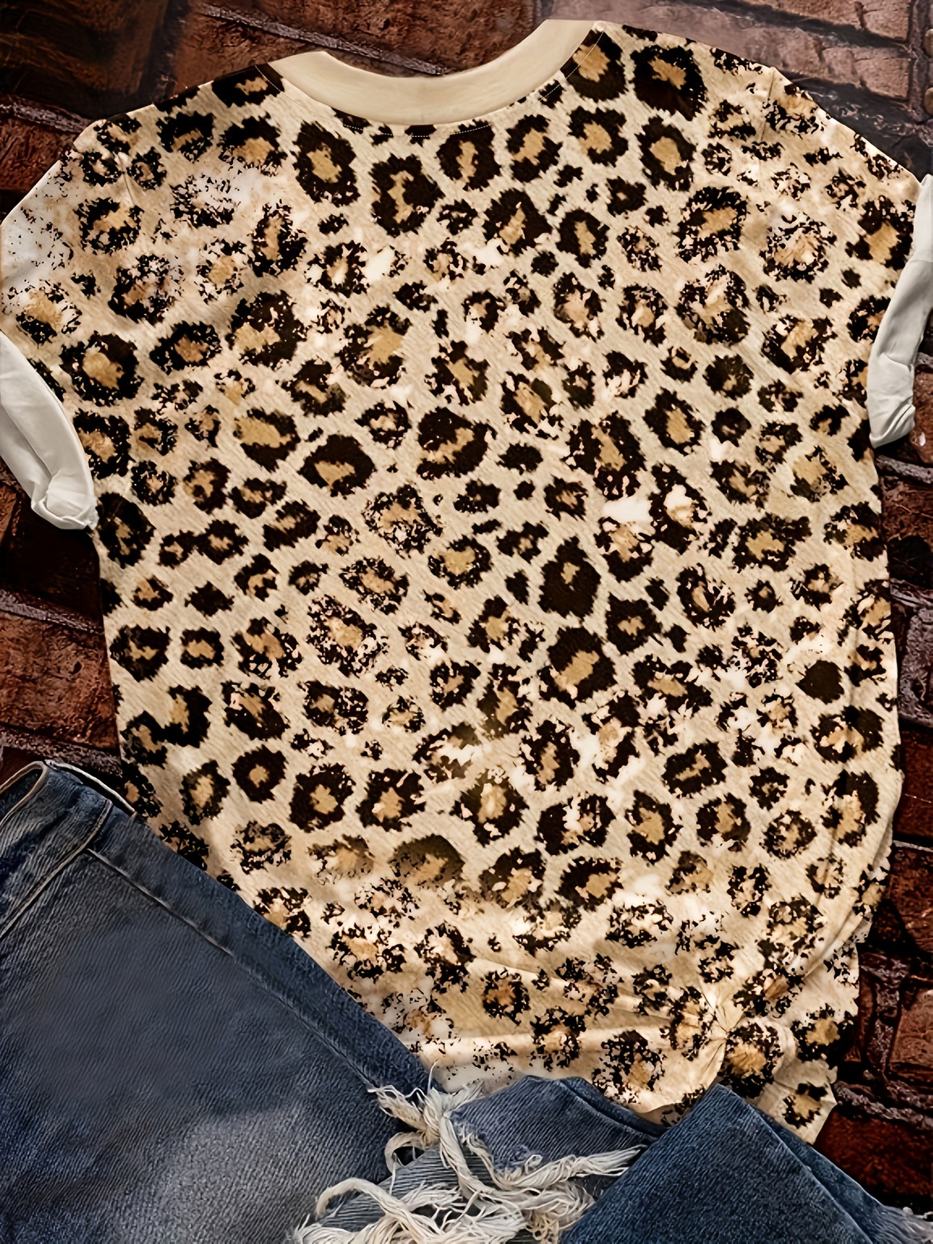 Amur Leopard - Hemp / Cotton T-Shirt - Unisex - EarthCitizen