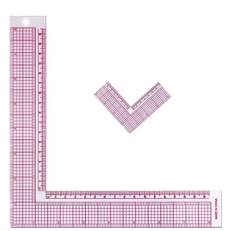 Clear Metric Sewing Ruler Multifunctional Acrylic Measuring Tool DIY  Quilting Ruler Acrylic Ruler for Sewing Pattern Design
