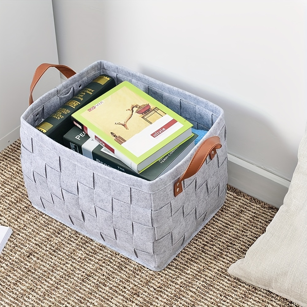Small Storage Baskets Fabric Collapsible Gift Storage - Temu