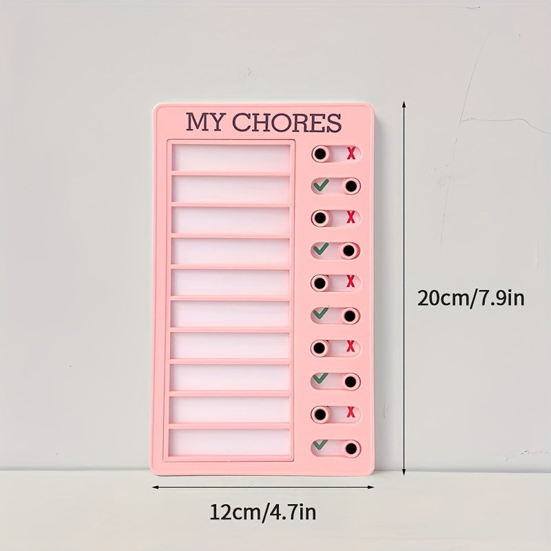 Checklist Memo Board Portable Daily Affairs Checklist - Temu