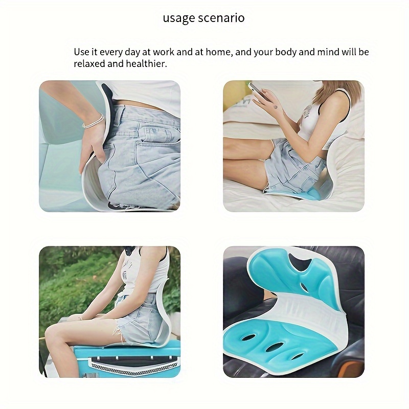 Order A Size Up Large Size Posture Corrector, Chair Ergonomic Back Lumbar  Hip Support, Office Chair Cushion Seat Cushion, Chair Waist Cushion Sitting  Chair Correction Sitting Posture, Long-time Sitting Waist Protector 