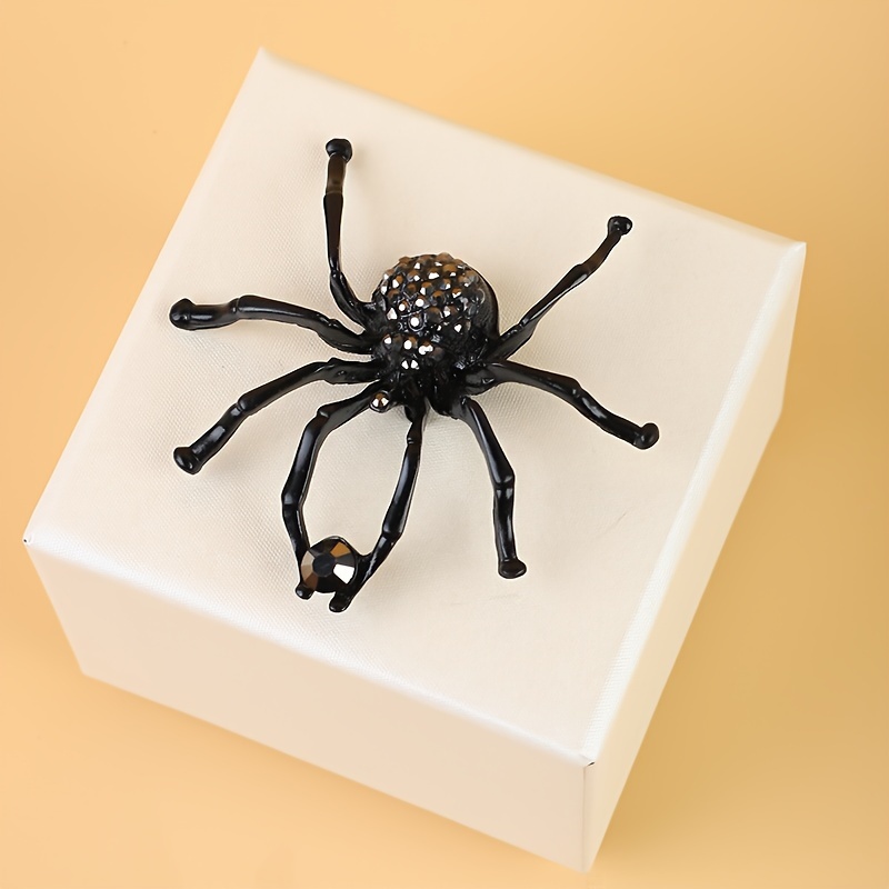 Stylish And Unique Spider Brooch Pin - Perfect For Any Occasion - Temu