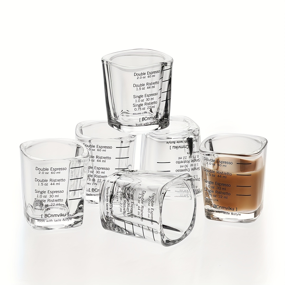 Premium Beaker Pint Glasses (20oz), Thick Borosilicate Glass, Pack of 2