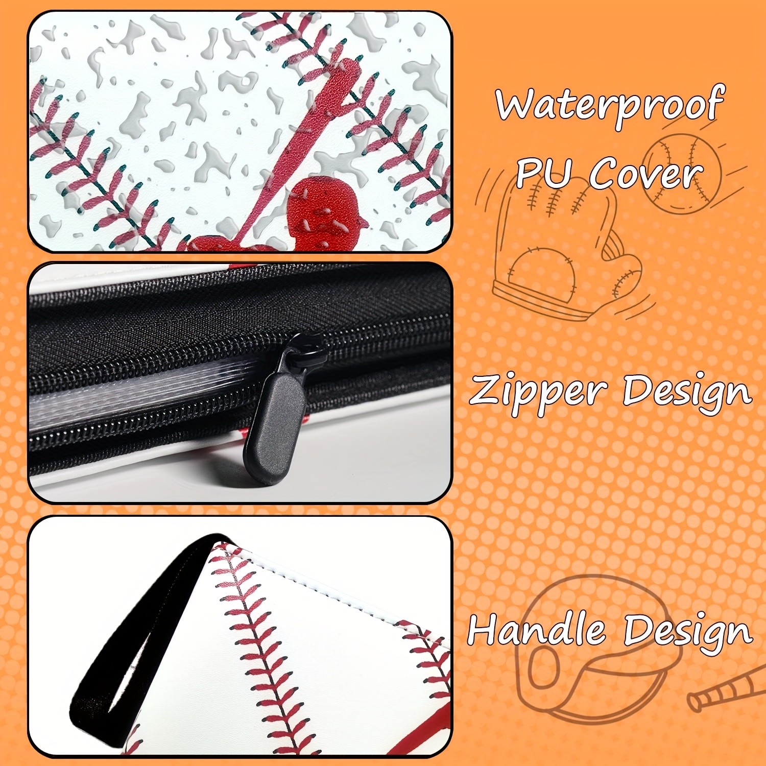 Football Cards Binder Trading Card Holder Album Storage Display
