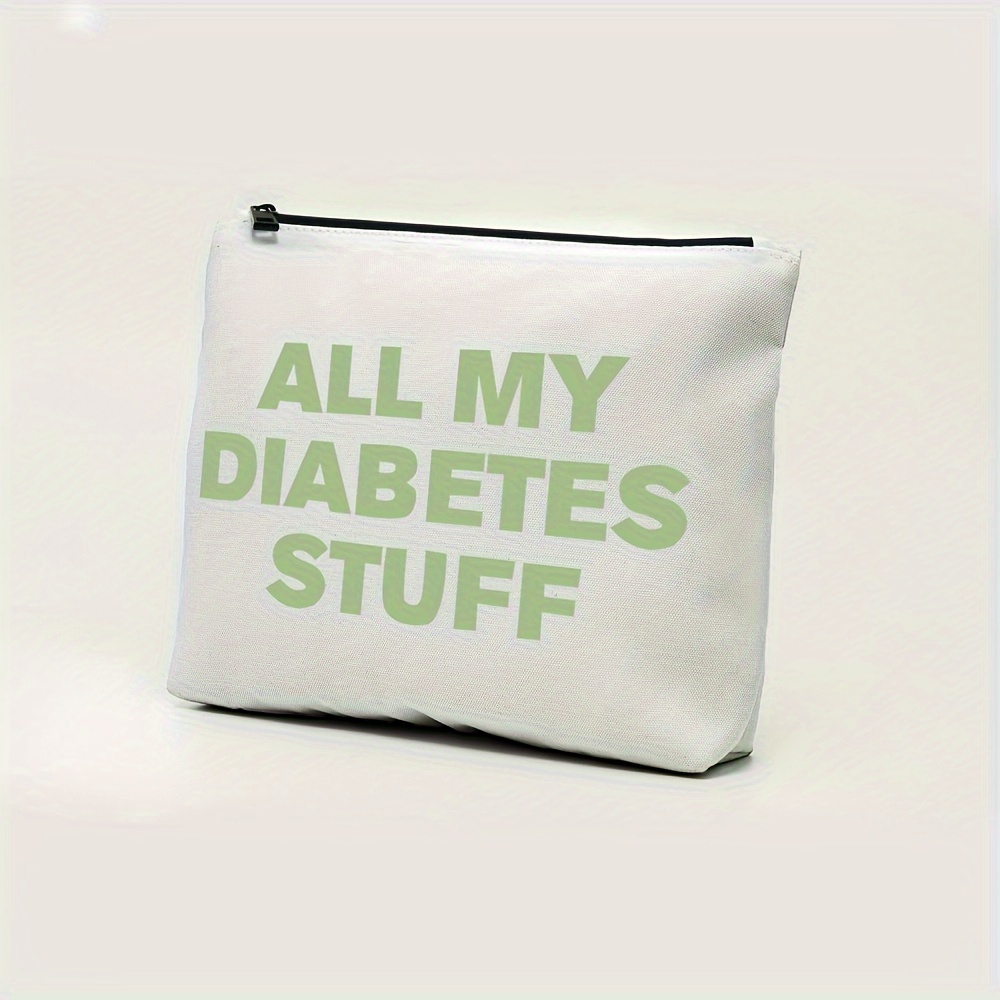 All my diabetes online stuff bag