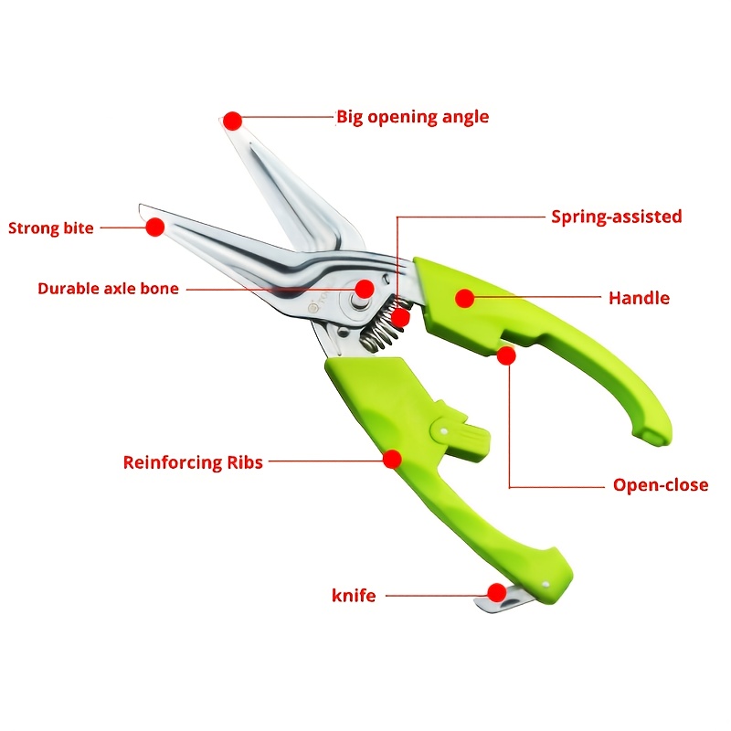 Sqt Cut Virtually Anything Easily Shears For The Kitchen - Temu