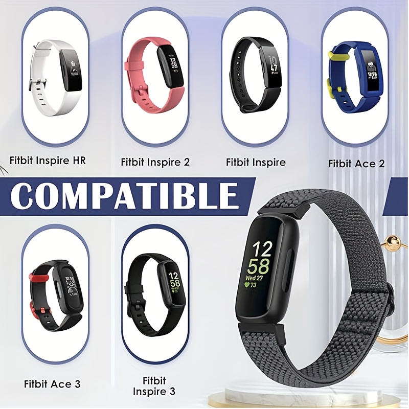 Wrist Strap For Fitbit Ace 3 Kids Smart Watch Band For Fitbit Inspire 2  Classic Bracelet Replacement