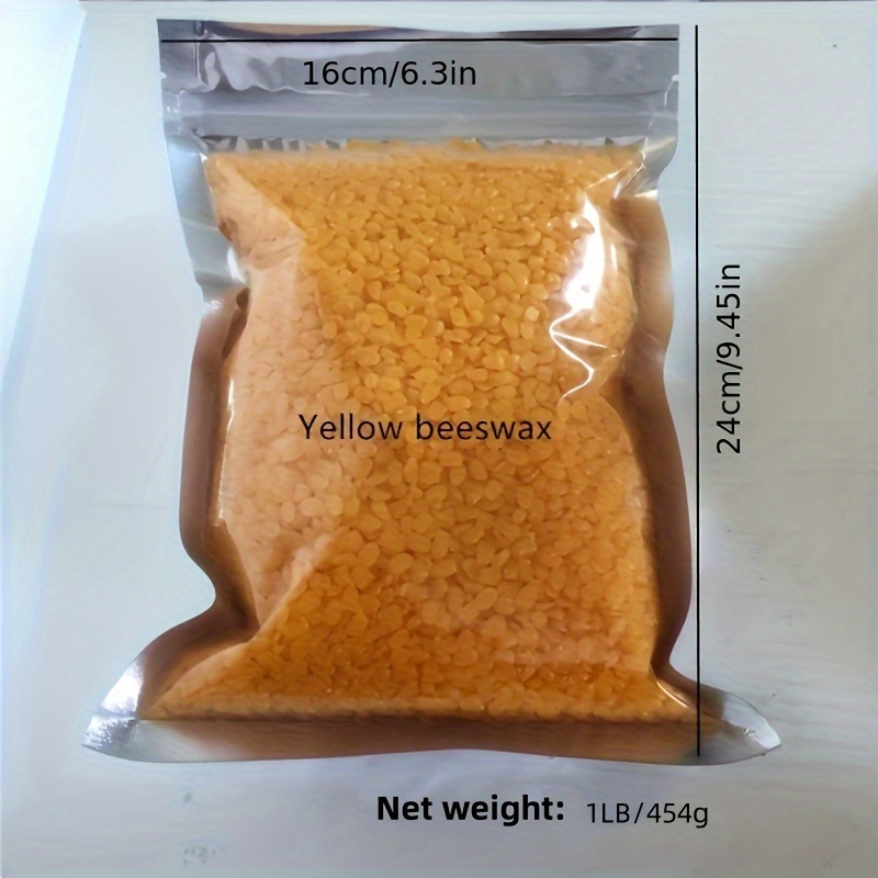 Yellow Beeswax Pellets High Quality Bee Wax Candle - Temu