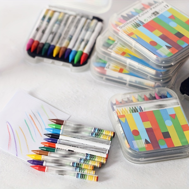 Crayon Boxes Plastic - Temu