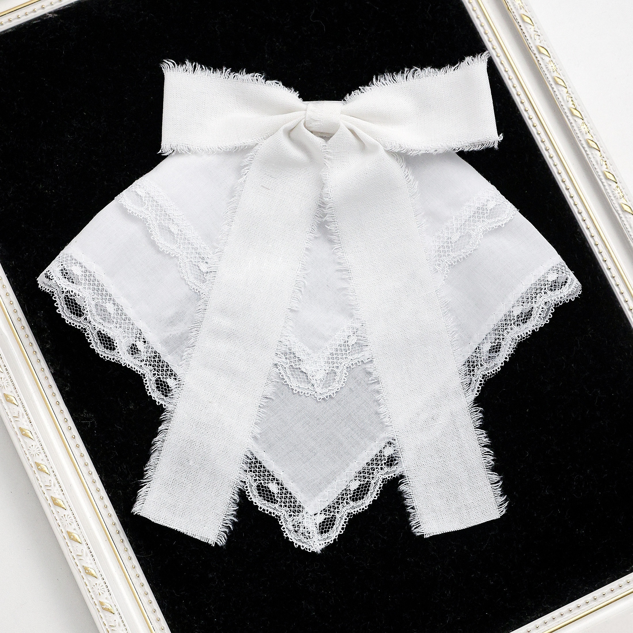 Fabric Bowknot Hair Clip for Women
