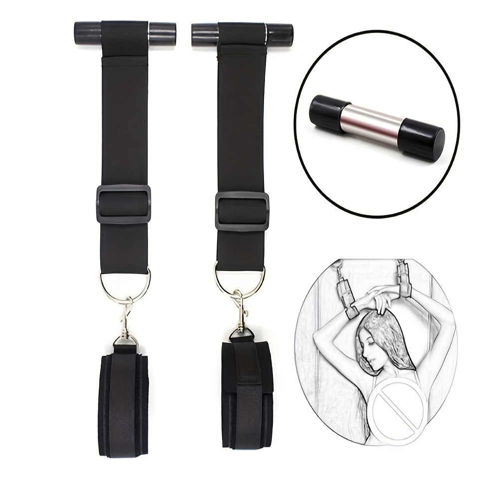 Handcuff Restraint Set Bdsm Bondage Sex Toys Door Handcuffs Temu