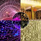 105ft 300led solar string lights outdoor each 100 led 40ft solar christmas lights 8 twinkle mini lights for gardens intelligent light smart sensor switch wedding xmas outdoors decoratio 200led 100led 20led 16 4ft 72ft