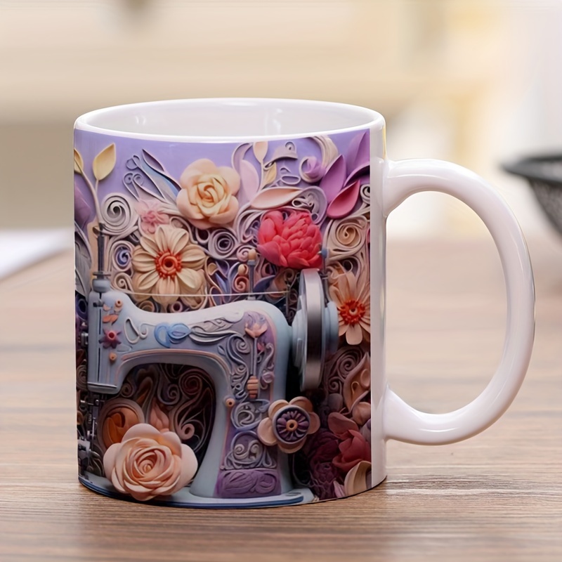 3d Sewing Mug Sewing Machine Mug Sewing Gifts For Women - Temu
