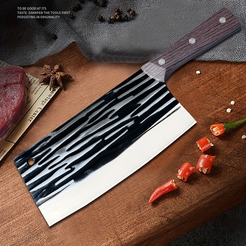 1pc Household Kitchen Knife Stainless Steel Meat - Temu