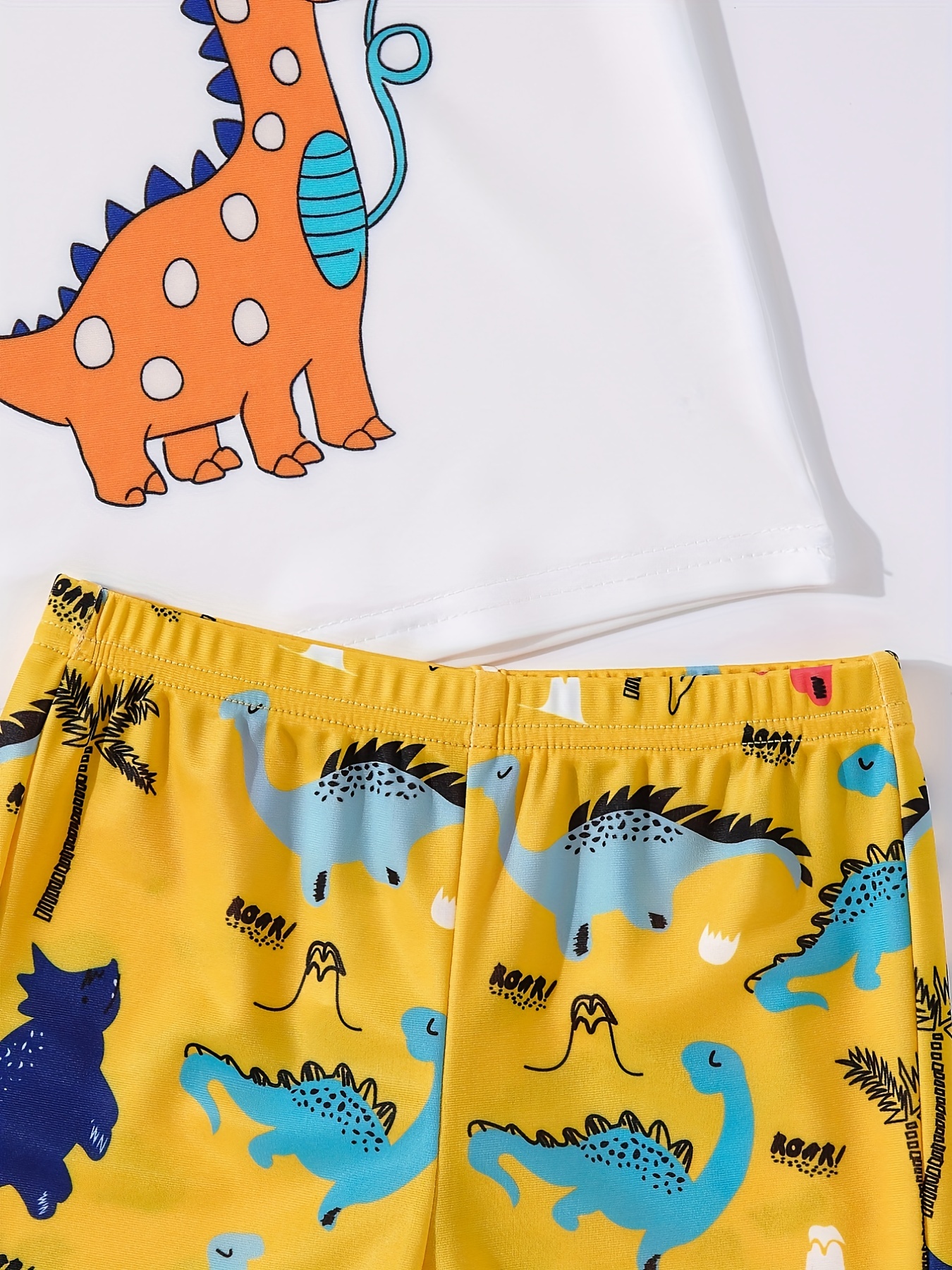 TODREMOU Bañador Nino, Bañadores Cortos, Bañador Natacion Niño 3-8 Años,  Pauta de Dinosaurio : : Moda