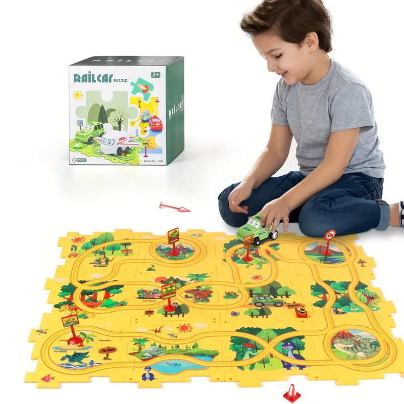 25pcs Nouveaux Puzzles En Plastique Pour Enfants De 3 À 6 Ans Avec