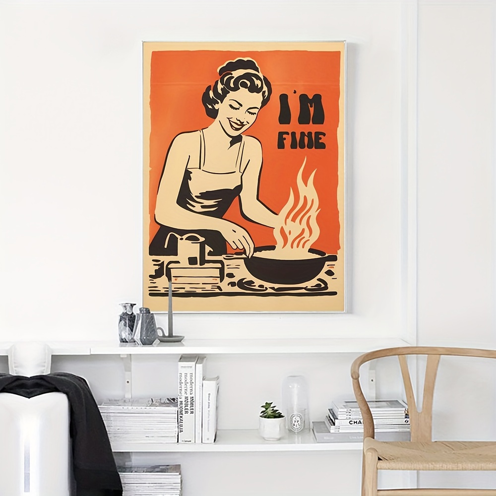 Baking Cooking Don't Make Me Custom Poster, Funny Kitchen Decor - Wander  Prints™