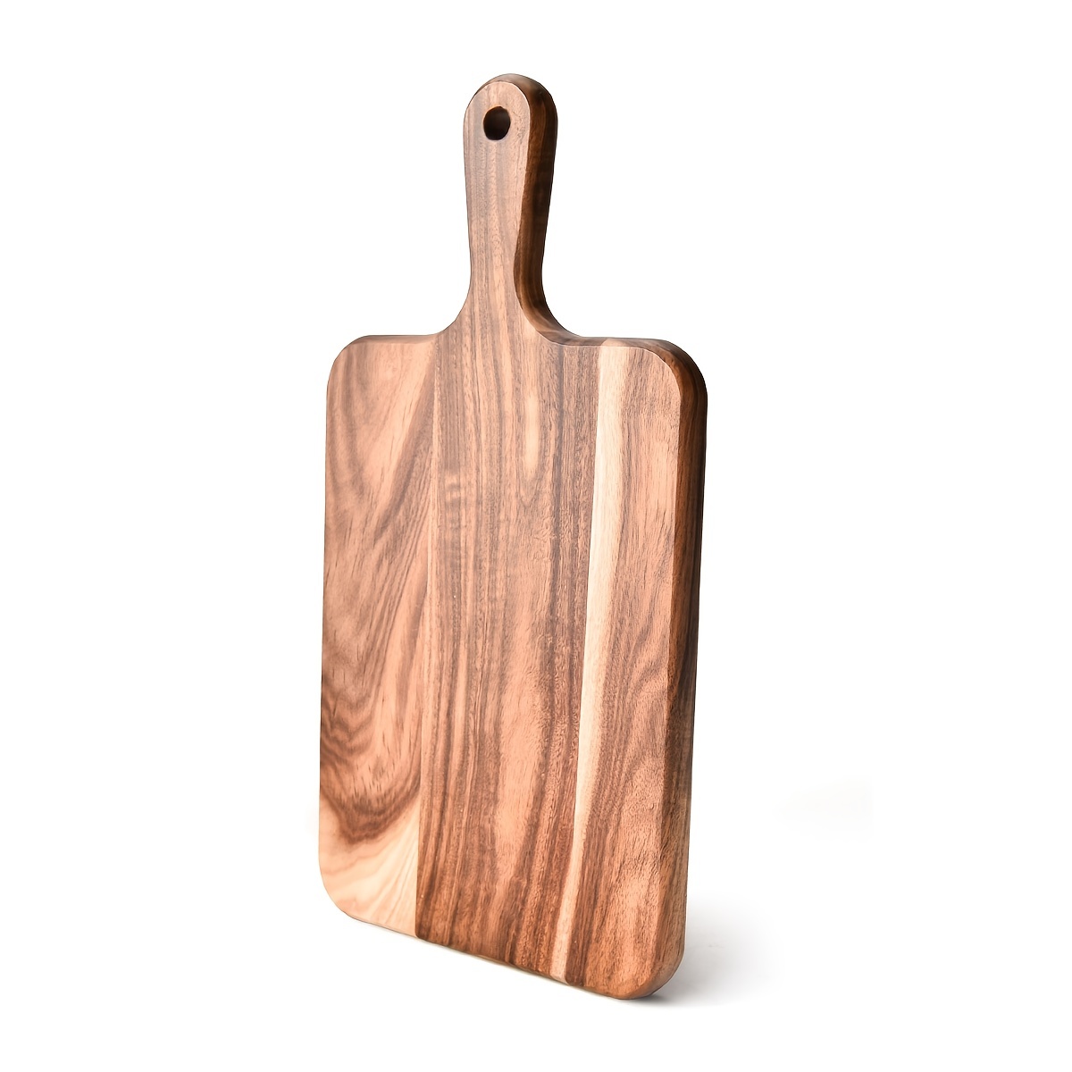 Large Wood Cutting Board with Handle - Butcher Block Cutting Board