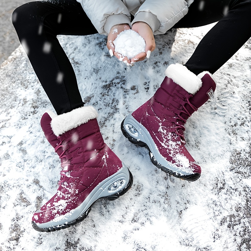 Women's Boots Winter Platform Boots High Quality Lace