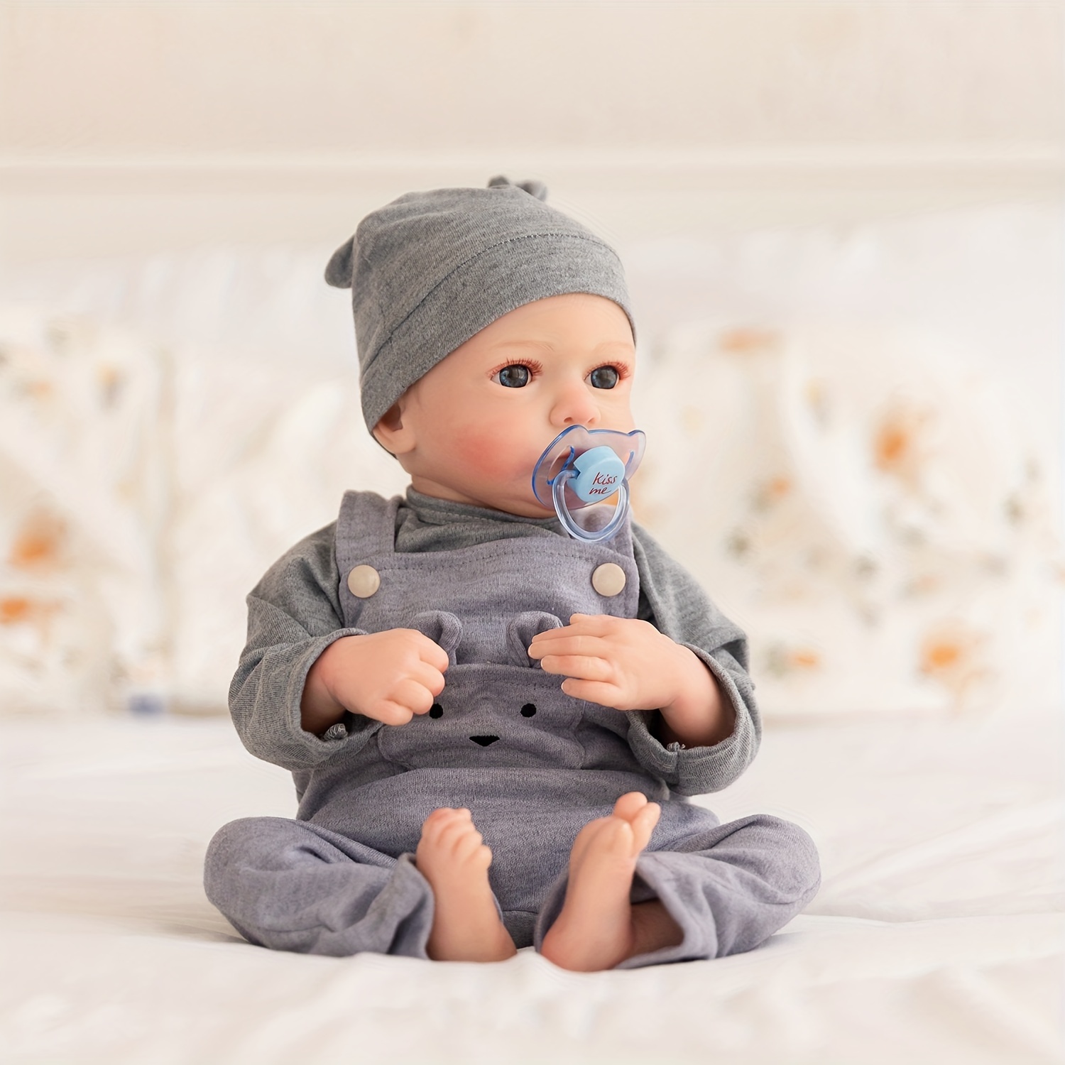 Bebes Reborn muñecas realistas baby Doll silicona suave cuerpo completo  73,49 €
