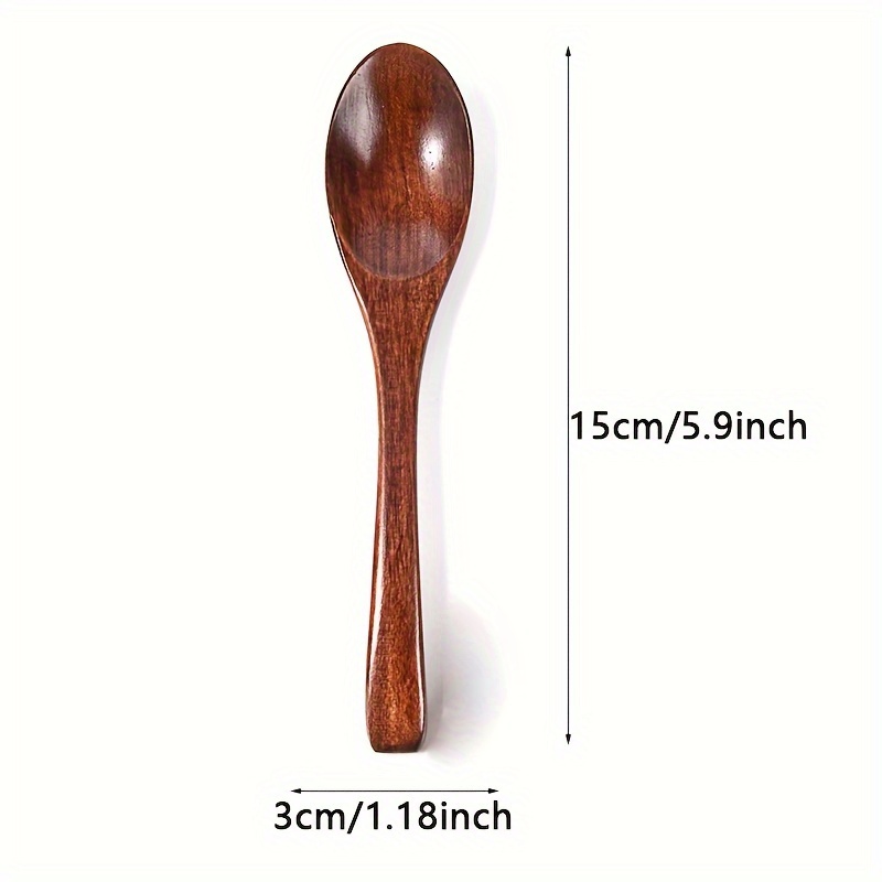Small Wooden Spoon 3 Inch Teaspoon Wood Spoons Jam Coffee Spice