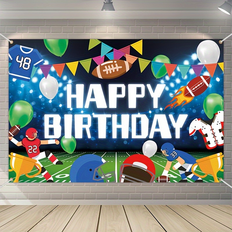 Fondo de fiesta de cumpleaños,Feliz Cumpleaños Banner,Tela Cartel